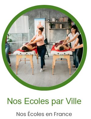 Écoles de massage LFMBE en France